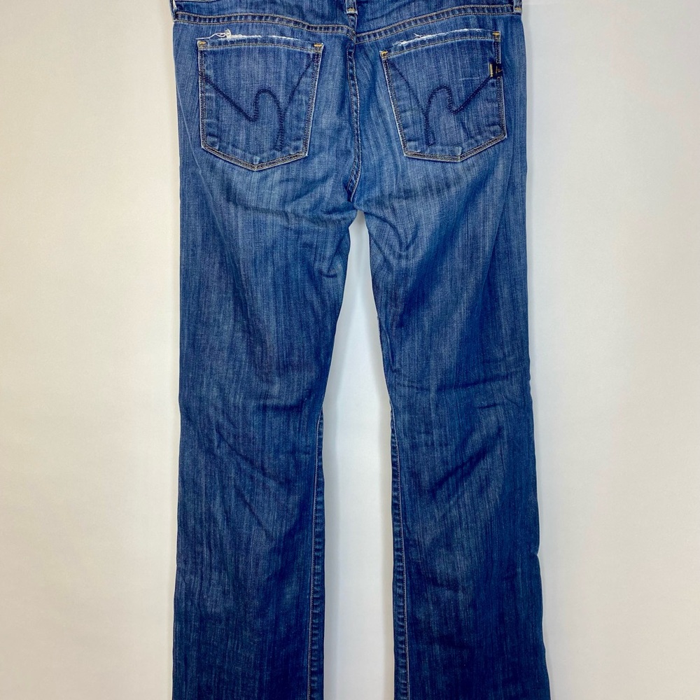 Citizens of Humanity low waist flare stretch jeans - Picture 6 of 10